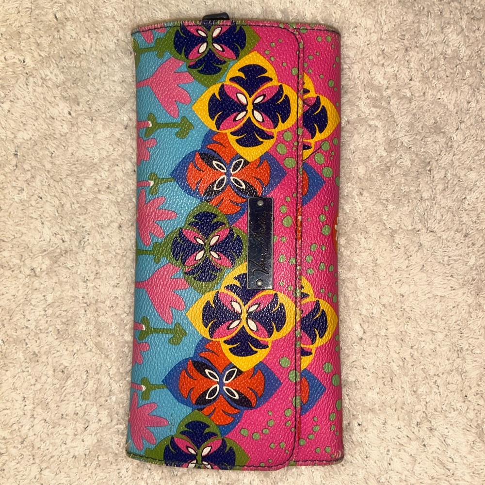 Vera Bradley Colorful Floral Women's Clutch